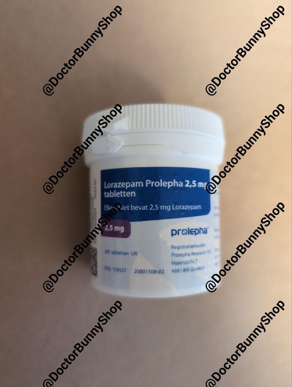 Lorazepam 2,5mg Jar